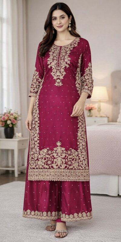 SSR 535 Pink Color in Organza Silk Embroidery Work Salwar Suit . Available at ₹2399 only. Delivery 4-6 Working Days. Shop now. | Jump Suits, Tops & Bottoms, Track Suits, Salwar suit, Casual Suits, Creative suits, Designer Suits, Palazzo Suits, Party Wear Suits, Patiala Suits, Straight Suits, Trendy Wear