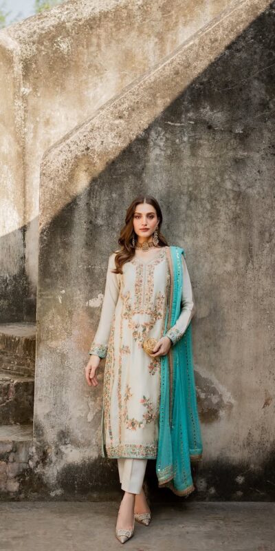 AD 220 White in Organza Silk Embroidery Work & Lace Work Salwar Suit . Grab it for ₹2449. Delivery 4-6 Working Days. Shop now. | Jump Suits, Tops & Bottoms, Track Suits, Salwar suit, Casual Suits, Creative suits, Designer Suits, Palazzo Suits, Party Wear Suits, Patiala Suits, Straight Suits, Trendy Wear