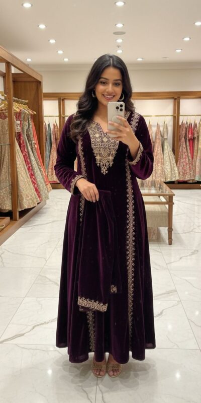 ST 1150 Wine in 9000 Velvet Cut Work & Embroidery Work Salwar Suit . Grab it for ₹1999. Delivery 4-6 Working Days. Shop now. | Jump Suits, Tops & Bottoms, Track Suits, Salwar suit, Casual Suits, Creative suits, Designer Suits, Palazzo Suits, Party Wear Suits, Patiala Suits, Straight Suits, Trendy Wear