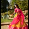 LNB 2001 Yellow Color Peaceful Kanchipuram Zari Weaving Lehenga Choli Wedding, Festive, Events Expected Delivery 4-6 Working Days@2199/- Only | Lehenga, Bollywood Lehenga, Creative Lehenga, Designer Lehenga, Embroidered Lehenga, Party Wear Lehenga