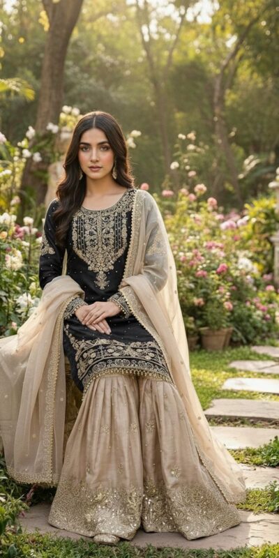 SR 1694 Black Organza Silk Salwar Suit with Embroidery Work & Lace Work. Exclusive Offer ₹1999. Delivery 4-6 Working Days. Shop now. | Jump Suits, Salwar suit, Casual Suits, Creative suits, Designer Suits, Palazzo Suits, Party Wear Suits, Patiala Suits, Straight Suits