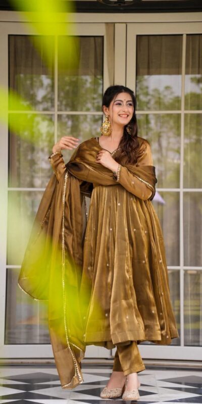 RTC 5897 Brown in Organza Silk Lace Border & Lace Work Salwar Suit . Grab it for ₹2099. Delivery 4-6 Working Days. Shop now. | Jump Suits, Tops & Bottoms, Track Suits, Salwar suit, Casual Suits, Creative suits, Designer Suits, Palazzo Suits, Party Wear Suits, Patiala Suits, Straight Suits, Trendy Wear