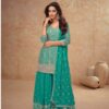 FC 7518 Firozi Chinon Salwar Suit Perfect for Wedding, Party, Diwali, Durga Puja, Temple Visit – . Festive Deal ₹3099. Delivery 4-6 Working Days. | Jump Suits, Tops & Bottoms, Track Suits, Salwar suit, Casual Suits, Creative suits, Designer Suits, Palazzo Suits, Party Wear Suits, Patiala Suits, Straight Suits, Trendy Wear