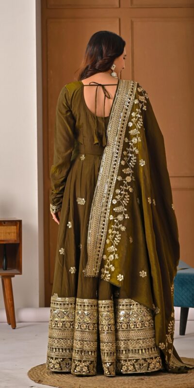 ND 5055 Mehandi NC Vichitra Silk Salwar Suit with Embroidery Work. Special Price ₹3149. Delivery 4-6 Working Days. Shop now. | Jump Suits, Salwar suit, Casual Suits, Creative suits, Designer Suits, Palazzo Suits, Party Wear Suits, Patiala Suits, Straight Suits