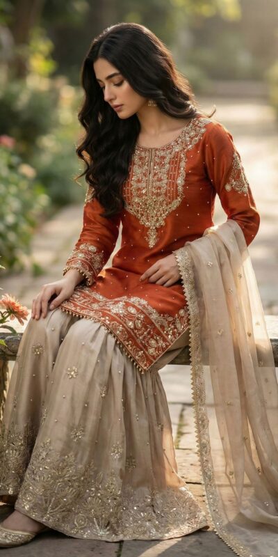 SR 1694 Orange Organza Silk Salwar Suit with Embroidery Work & Lace Work. Exclusive Offer ₹1999. Delivery 4-6 Working Days. Shop now. | Jump Suits, Salwar suit, Casual Suits, Creative suits, Designer Suits, Palazzo Suits, Party Wear Suits, Patiala Suits, Straight Suits