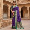 MB 3324 Purple in Color Banarasi Silk Zari Work & Lace Work Saree . Now at just ₹1949. Delivery 4-6 Working Days. Shop now. | Sarees, Bollywood Sarees, Creative Sarees, Designer Sarees, Embroidered Sarees, Ethnic Saree, Modern Digital sarees, Party Wear Sarees