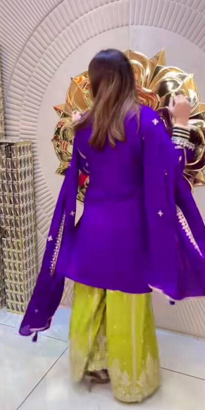ND 5033 Purple Chinon Silk Salwar Suit with Embroidery Work & Lace Work. Affordable Price ₹2149. Delivery 4-6 Working Days. Shop now. | Jump Suits, Salwar suit, Casual Suits, Creative suits, Designer Suits, Palazzo Suits, Party Wear Suits, Patiala Suits, Straight Suits