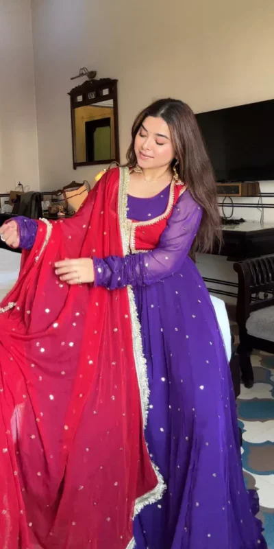 KD 1518 Purple Faux Georgette Salwar Suit Perfect for Wedding, Party, Raksha Bandhan, Housewarming, Bridal Wear – . Available at ₹2099 only. Delivery | Jump Suits, Salwar suit, Casual Suits, Creative suits, Designer Suits, Palazzo Suits, Party Wear Suits, Patiala Suits, Straight Suits