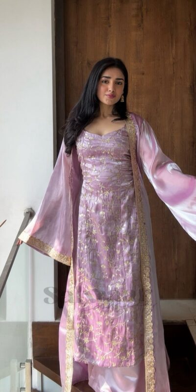 ST 1166 Lavender Zimmy Silk Salwar Suit Perfect for Wedding, Party, Karwa Chauth, Haldi, Eid – . Special Price ₹2149. Delivery 4-6 Working Days. Shop no | Jump Suits, Salwar suit, Casual Suits, Creative suits, Designer Suits, Palazzo Suits, Party Wear Suits, Patiala Suits, Straight Suits