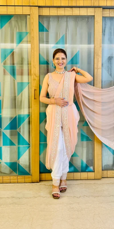 FB L302 Light Peach Color Dual Tone Star Georgette Salwar Suit with Embroidery Work. Affordable Price ₹2999. Delivery 4-6 Working Days. Shop now. | Jump Suits, Salwar suit, Casual Suits, Creative suits, Designer Suits, Palazzo Suits, Party Wear Suits, Patiala Suits, Straight Suits