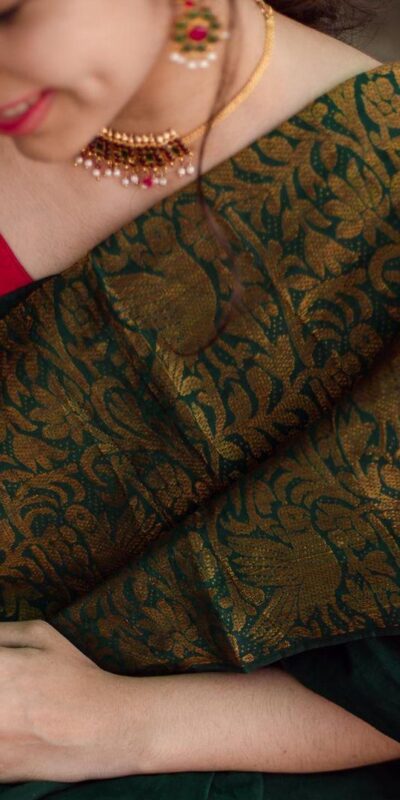 KPR 070 Green Color Soft Lichi Silk Saree with Lace Border & Lace Work. Best Price ₹1349. Delivery 4-6 Working Days. Shop now. | Sarees, Bollywood Sarees, Creative Sarees, Designer Sarees, Embroidered Sarees, Ethnic Saree, Modern Digital sarees, Party Wear Sarees