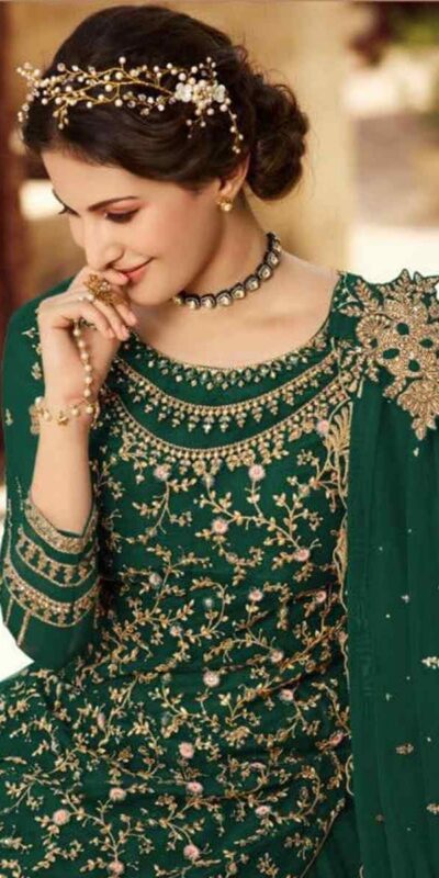 DS 15030 Green Soft Net Salwar Suit Perfect for Wedding, Party, Baisakhi, Makar Sankranti, Pongal – . Special Price ₹2649. Delivery 4-6 Working | Jump Suits, Salwar suit, Casual Suits, Creative suits, Designer Suits, Palazzo Suits, Party Wear Suits, Patiala Suits, Straight Suits