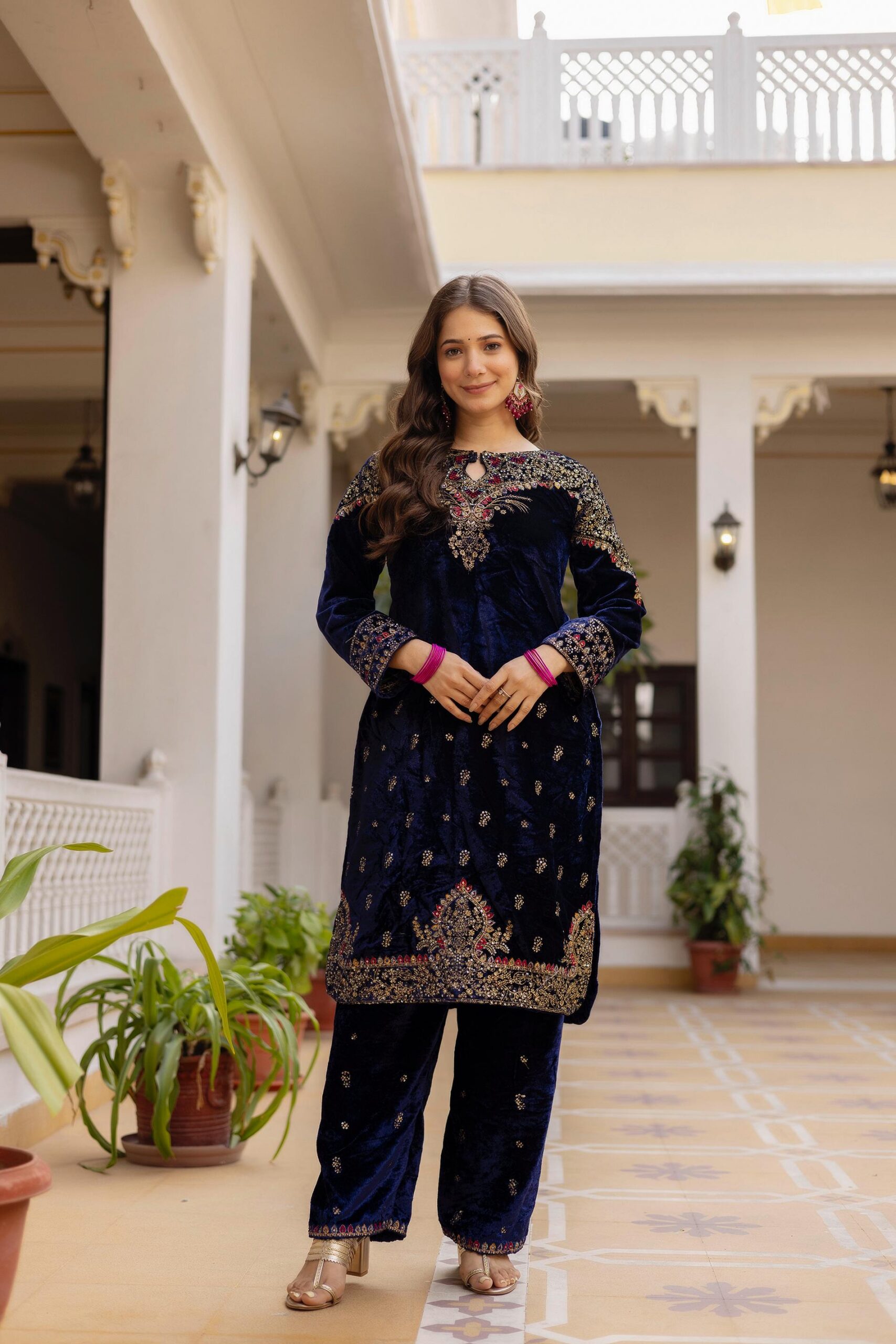 ST 1164 Navy Blue 9000 Velvet Salwar Suit Perfect for Wedding, Party, Family Gatherings, Ethnic Day, Holi – . Best Price ₹2149. Delivery 4-6 Working Days. | Jump Suits, Salwar suit, Casual Suits, Creative suits, Designer Suits, Palazzo Suits, Party Wear Suits, Patiala Suits, Straight Suits