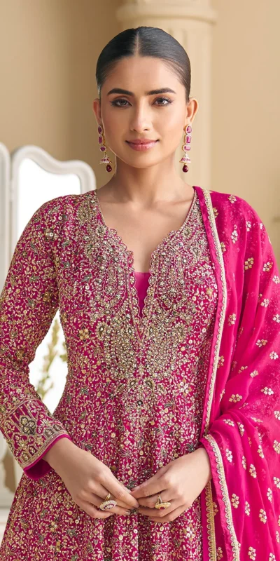 FC 5807 Pink Color Georgette Thread Sequence Work Salwar Suit . Introductory Price ₹3649. Delivery 4-6 Working Days. Shop now. | Jump Suits, Salwar suit, Casual Suits, Creative suits, Designer Suits, Palazzo Suits, Party Wear Suits, Patiala Suits, Straight Suits