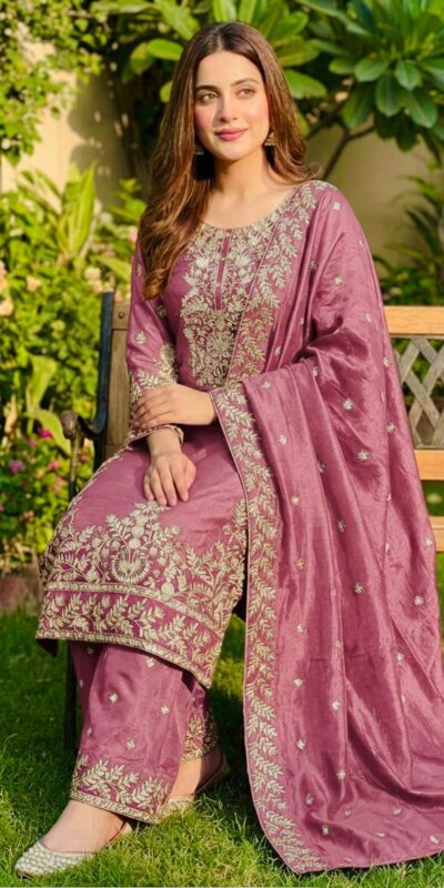 SRK 5316 Pink Organza Silk Salwar Suit Perfect for Wedding, Party, Makar Sankranti, Eid, Durga Puja – . Affordable Price ₹2149. Delivery 4-6 Workin | Jump Suits, Salwar suit, Casual Suits, Creative suits, Designer Suits, Palazzo Suits, Party Wear Suits, Patiala Suits, Straight Suits