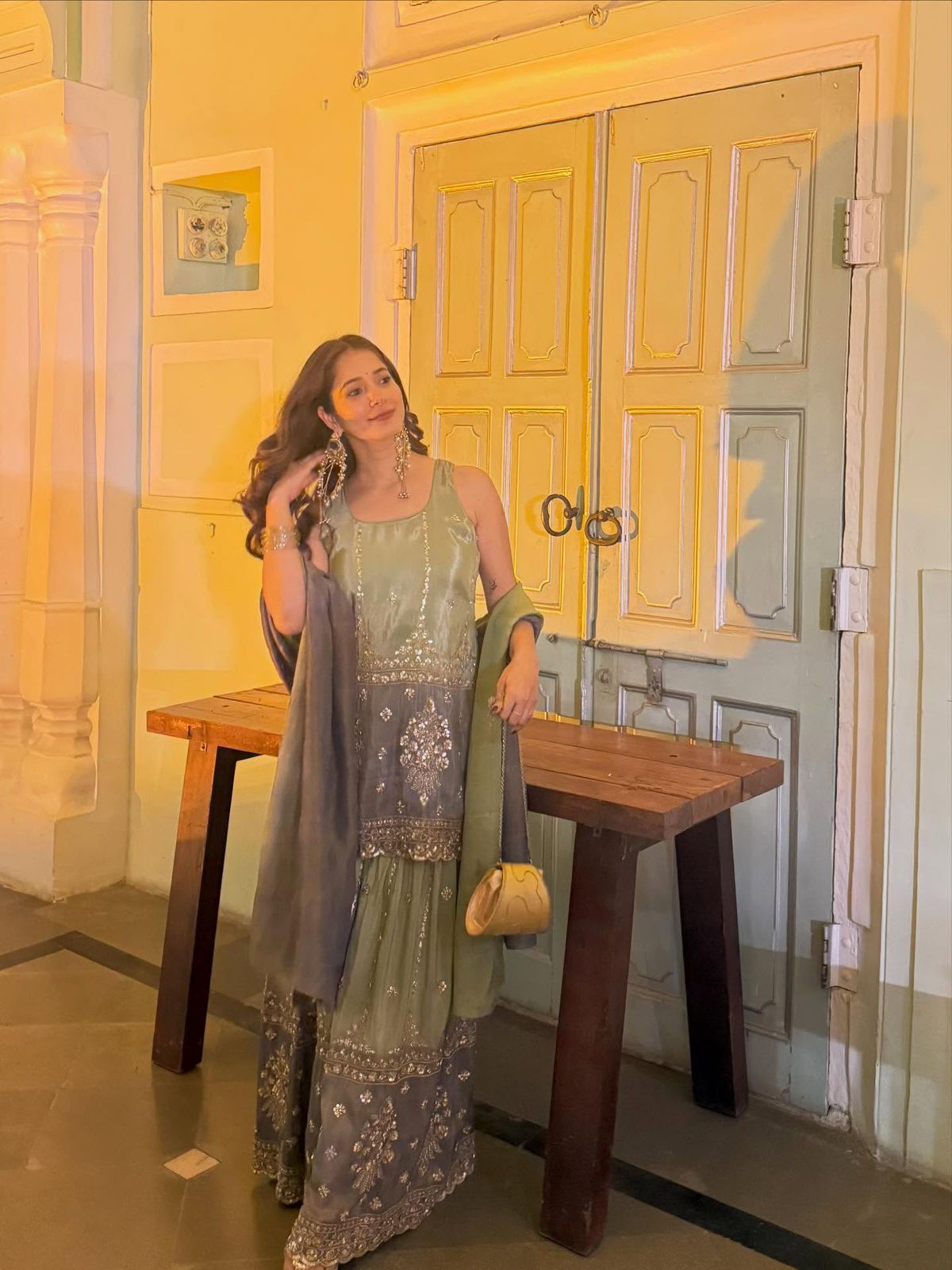 BB 47 Pista Chinon Salwar Suit with Embroidery Work. Wedding, Party, Festive, Events, Exclusive Offer ₹2599. Delivery 4-6 Working Days. Shop now. | Jump Suits, Salwar suit, Casual Suits, Creative suits, Designer Suits, Palazzo Suits, Party Wear Suits, Patiala Suits, Straight Suits