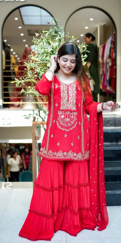 KD 1572 Red in Color Georgette Embroidery Work Salwar Suit . Introductory Price ₹2149. Delivery 4-6 Working Days. Shop now. | Jump Suits, Salwar suit, Casual Suits, Creative suits, Designer Suits, Palazzo Suits, Party Wear Suits, Patiala Suits, Straight Suits