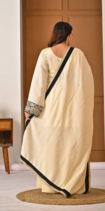 MD 3079 Cream Color Roman Silk Salwar Suit with Embroidery Work. Available at ₹2499 only. Delivery 4-6 Working Days. Shop now. | Jump Suits, Salwar suit, Casual Suits, Creative suits, Designer Suits, Palazzo Suits, Party Wear Suits, Patiala Suits, Straight Suits