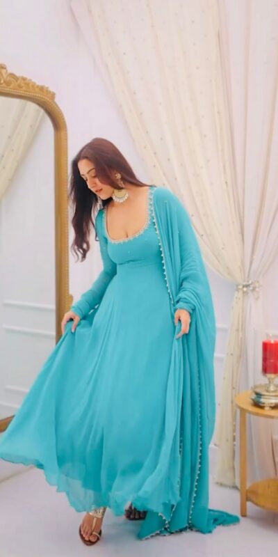 SRK 5312 Sky Blue Faux Georgette Salwar Suit Perfect for Wedding, Party, Pongal, Haldi, Ethnic Day – . Available at ₹1949 only. Delivery 4-6 Workin | Jump Suits, Tops & Bottoms, Track Suits, Salwar suit, Casual Suits, Creative suits, Designer Suits, Palazzo Suits, Party Wear Suits, Patiala Suits, Straight Suits, Trendy Wear