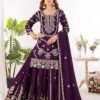 ND 5033 Wine Chinon Silk Salwar Suit with Embroidery Work & Lace Work. Affordable Price ₹2149. Delivery 4-6 Working Days. Shop now. | Jump Suits, Salwar suit, Casual Suits, Creative suits, Designer Suits, Palazzo Suits, Party Wear Suits, Patiala Suits, Straight Suits