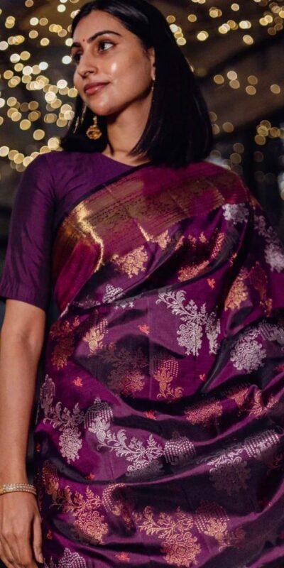KPR 245 Wine Color Soft Lichi Silk Saree with Lace Border & Lace Work. Best Price ₹1449. Delivery 4-6 Working Days. Shop now. | Sarees, Bollywood Sarees, Creative Sarees, Designer Sarees, Embroidered Sarees, Ethnic Saree, Modern Digital sarees, Party Wear Sarees