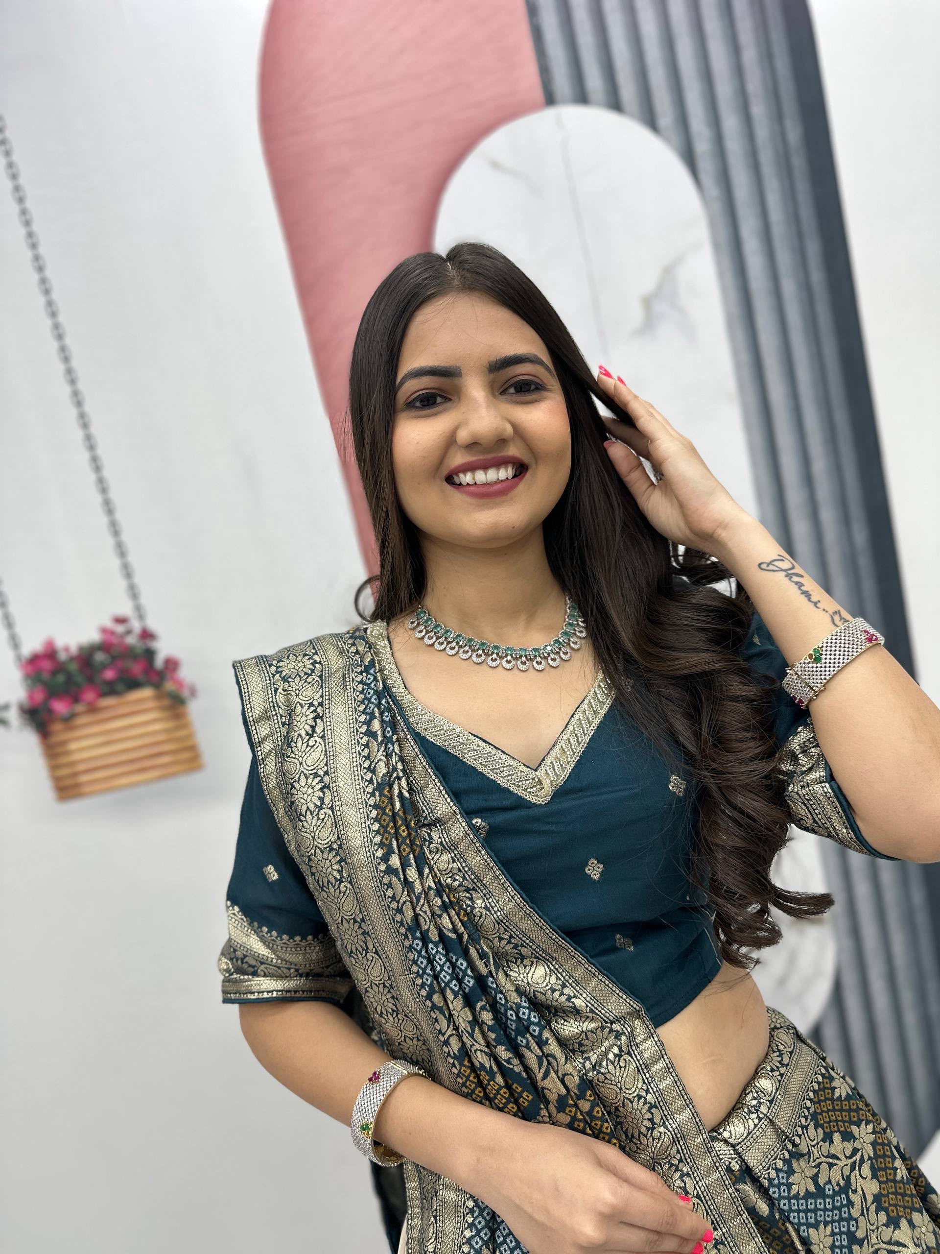 PC 560 Teal in Jacquard Silk Designer Work Lehenga Choli . Introductory Price ₹3249. Delivery 4-6 Working Days. Shop now. | Lehenga, Bollywood Lehenga, Creative Lehenga, Designer Lehenga, Embroidered Lehenga, Party Wear Lehenga