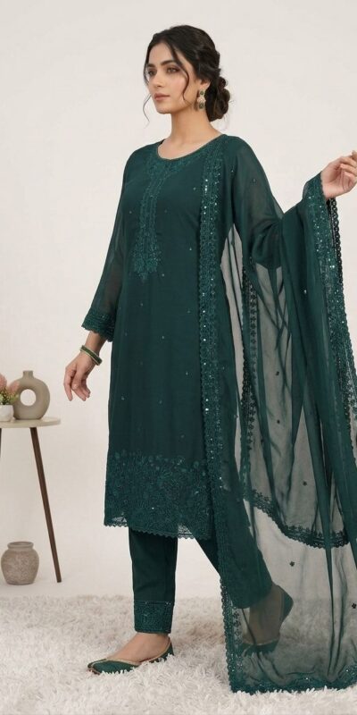 LG 2117 Teal Color Faux Georgette Salwar Suit with Designer Work. Affordable Price ₹2049. Delivery 4-6 Working Days. Shop now. | Jump Suits, Salwar suit, Casual Suits, Creative suits, Designer Suits, Palazzo Suits, Party Wear Suits, Patiala Suits, Straight Suits