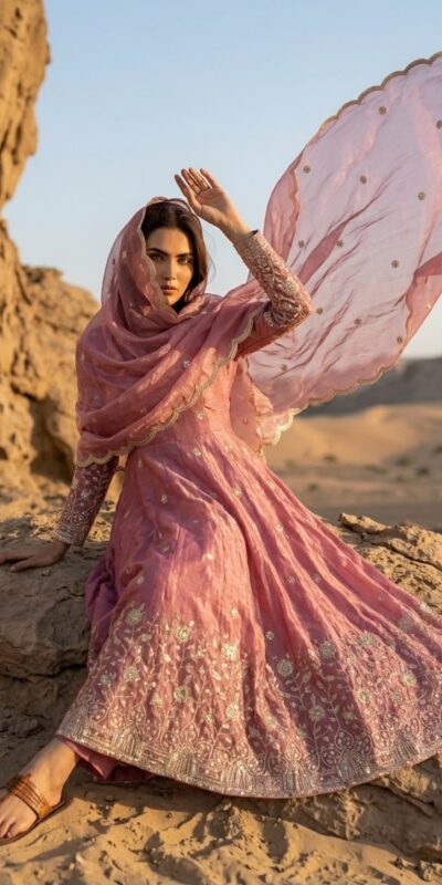 JF 052 Peach Fendy Silk Gown with Sequins Work & Thread Embroidery. Now at just ₹2399. Delivery 4-6 Working Days. Shop now. | Gowns, Bollywood Gowns, Creative Gowns, Designer Gowns, Embroidered Gowns, Party Wear Gowns