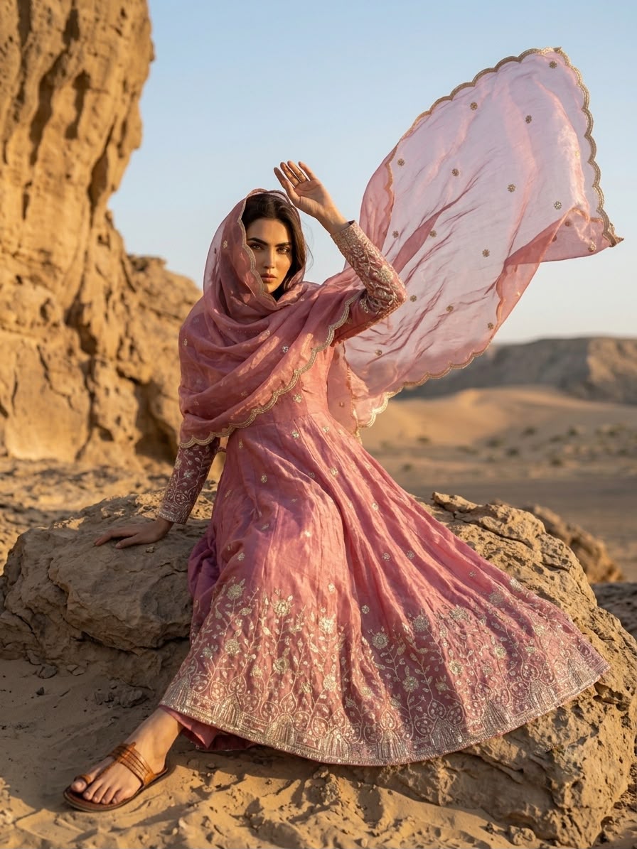 JF 052 Peach Fendy Silk Gown with Sequins Work & Thread Embroidery. Now at just ₹2399. Delivery 4-6 Working Days. Shop now. | Gowns, Bollywood Gowns, Creative Gowns, Designer Gowns, Embroidered Gowns, Party Wear Gowns