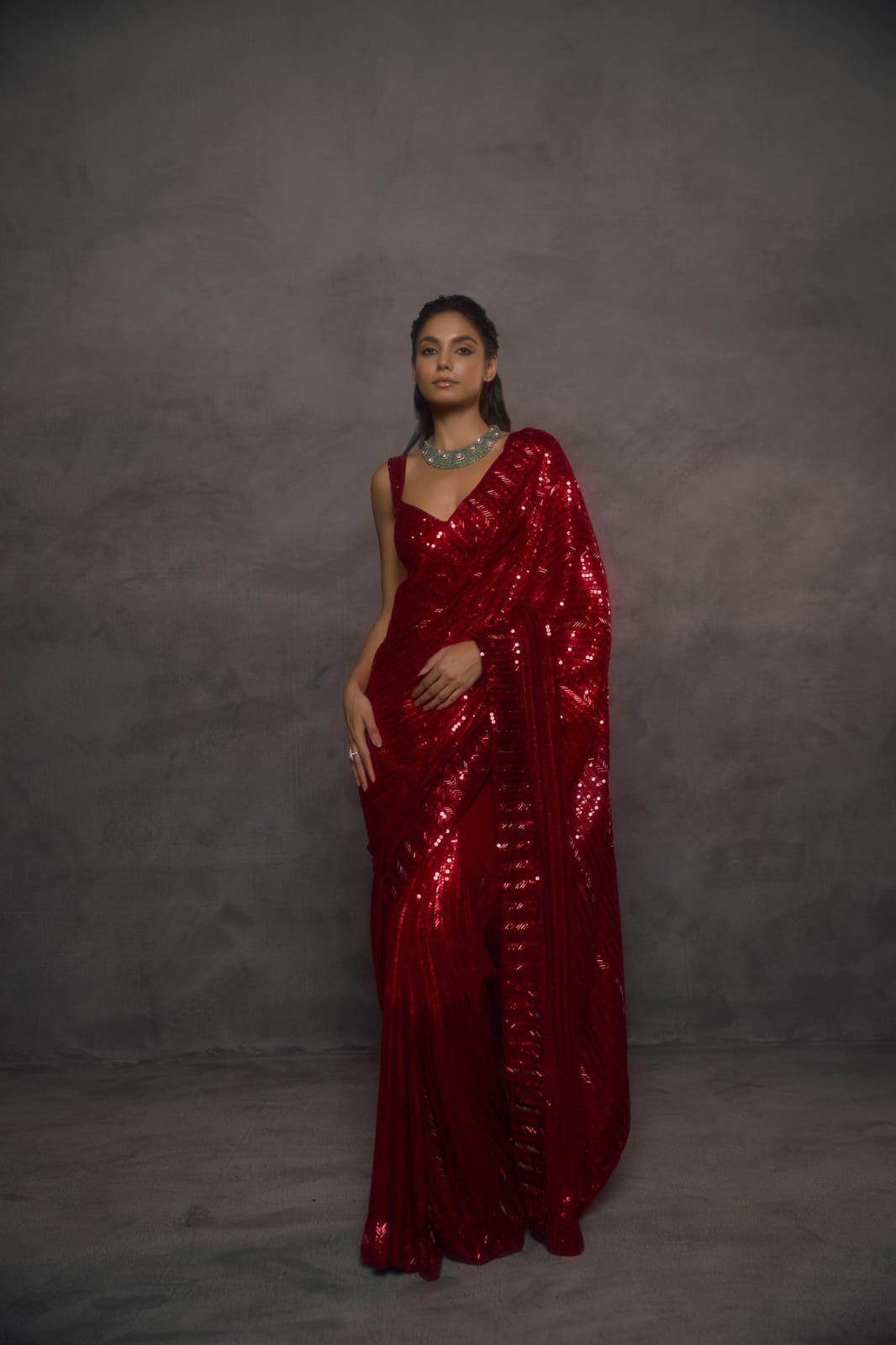 DF 3477 Red Faux Georgette Saree Perfect for Wedding, Party, Cultural Events, Traditional Day, Pooja – . Grab it for ₹1799. Delivery 4-6 Working Day | Sarees, Bollywood Sarees, Creative Sarees, Designer Sarees, Embroidered Sarees, Ethnic Saree, Modern Digital sarees, Party Wear Sarees