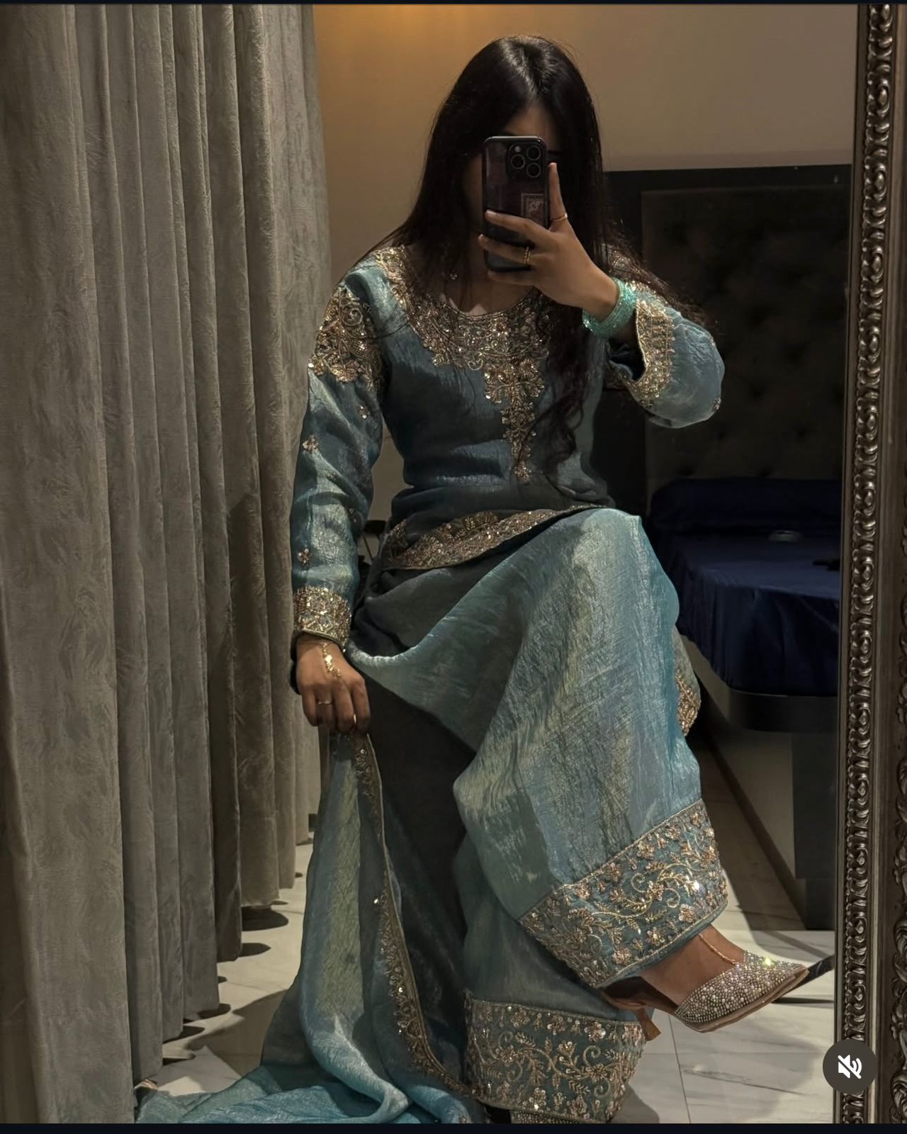 WW 1258 Sky Blue in Pure Zimmy Chu Silk Embroidery Work & Sequins Work Salwar Suit . Affordable Price ₹2099. Delivery 4-6 Working Days. Shop now. | Jump Suits, Salwar suit, Casual Suits, Creative suits, Designer Suits, Palazzo Suits, Party Wear Suits, Patiala Suits, Straight Suits