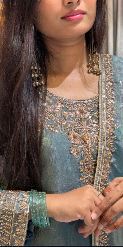 WW 1258 Sky Blue in Pure Zimmy Chu Silk Embroidery Work & Sequins Work Salwar Suit . Affordable Price ₹2099. Delivery 4-6 Working Days. Shop now. | Jump Suits, Salwar suit, Casual Suits, Creative suits, Designer Suits, Palazzo Suits, Party Wear Suits, Patiala Suits, Straight Suits