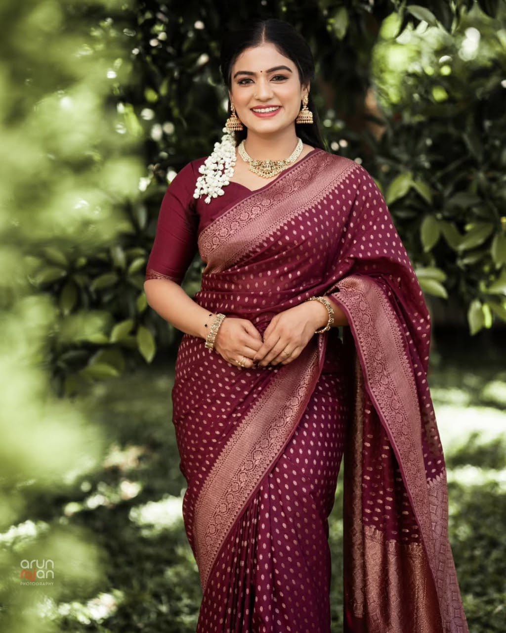 KPR 265 Maroon Soft Lichi Silk Saree with Lace Work & Lace Border. Introductory Price ₹1349. Delivery 4-6 Working Days. Shop now. | Sarees, Bollywood Sarees, Creative Sarees, Designer Sarees, Embroidered Sarees, Ethnic Saree, Modern Digital sarees, Party Wear Sarees