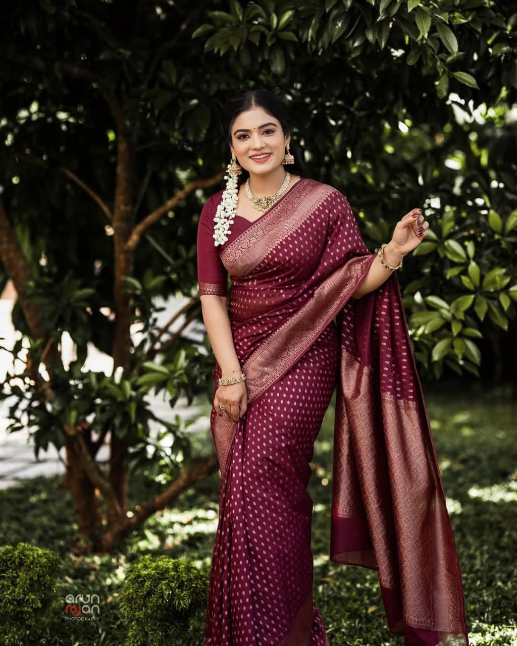 KPR 265 Maroon Soft Lichi Silk Saree with Lace Work & Lace Border. Introductory Price ₹1349. Delivery 4-6 Working Days. Shop now. | Sarees, Bollywood Sarees, Creative Sarees, Designer Sarees, Embroidered Sarees, Ethnic Saree, Modern Digital sarees, Party Wear Sarees