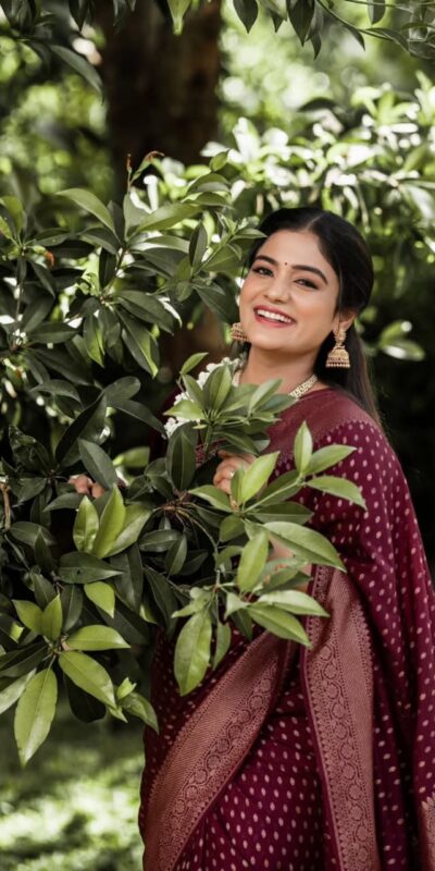 KPR 265 Maroon Soft Lichi Silk Saree with Lace Work & Lace Border. Introductory Price ₹1349. Delivery 4-6 Working Days. Shop now. | Sarees, Bollywood Sarees, Creative Sarees, Designer Sarees, Embroidered Sarees, Ethnic Saree, Modern Digital sarees, Party Wear Sarees