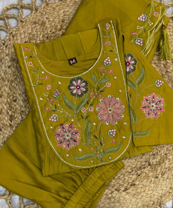 DIVA 136 Mustered in Viscose Roman Silk Embroidery Work & Hand Work Salwar Suit . Best Price ₹2099. Delivery 4-6 Working Days. Shop now. | Jump Suits, Salwar suit, Casual Suits, Creative suits, Designer Suits, Palazzo Suits, Party Wear Suits, Patiala Suits, Straight Suits