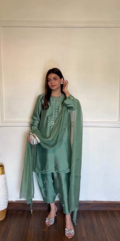 KD 1624 Pista American Silk Salwar Suit Perfect for Wedding, Party, Onam, Family Gatherings, Baisakhi – . Affordable Price ₹2049. Delivery 4-6 Working Days | Jump Suits, Salwar suit, Casual Suits, Creative suits, Designer Suits, Palazzo Suits, Party Wear Suits, Patiala Suits, Straight Suits