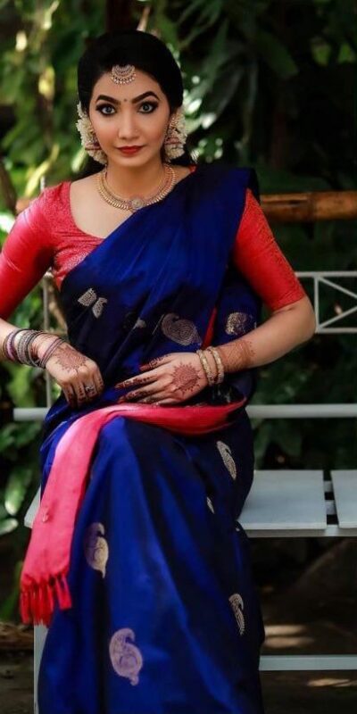 KP 2053 Blue in Soft Lichi Silk Jacquard Work Designer Work Saree . Exclusive Offer ₹1249. Delivery 4-6 Working Days. Shop now. | Sarees, Bollywood Sarees, Creative Sarees, Designer Sarees, Embroidered Sarees, Ethnic Saree, Modern Digital sarees, Party Wear Sarees