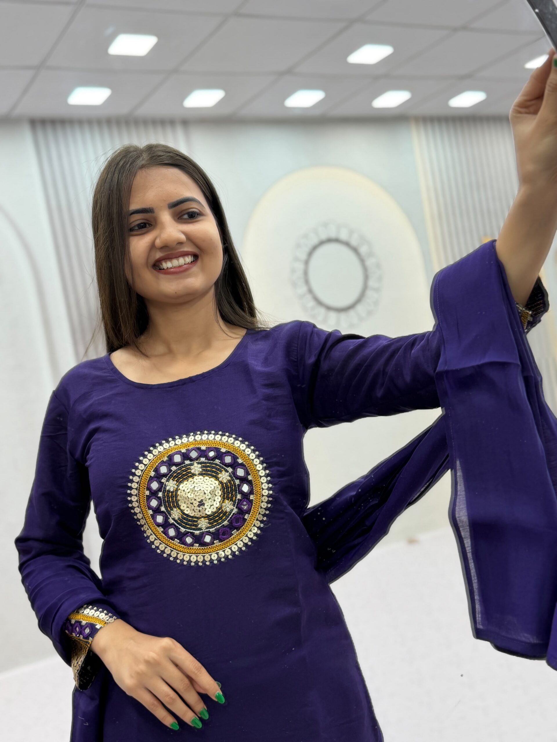 PC 598 Purple Roman Silk Salwar Suit with Sequins Work & Embroidery Work. Available at ₹2099 only. Delivery 4-6 Working Days. Shop now. | Jump Suits, Salwar suit, Casual Suits, Creative suits, Designer Suits, Palazzo Suits, Party Wear Suits, Patiala Suits, Straight Suits