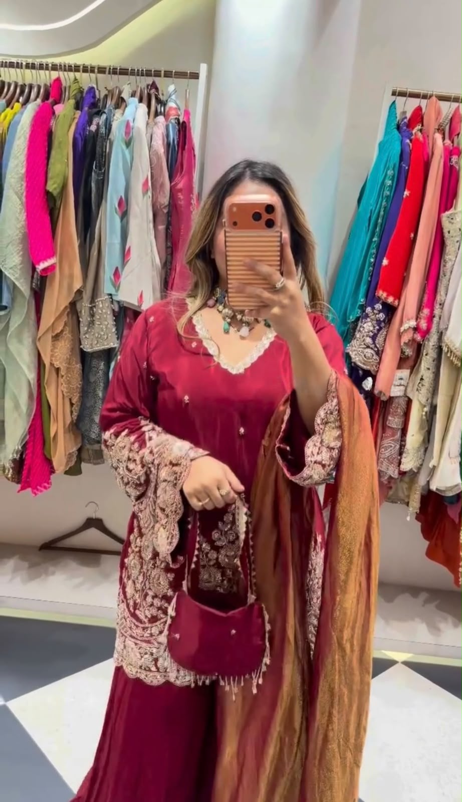 ZSR 3186 Maroon French Crep Silk Salwar Suit Perfect for Wedding, Party, Engagement, Baisakhi, Pongal – . Special Price ₹2249. Delivery 4-6 Working Days | Jump Suits, Salwar suit, Casual Suits, Creative suits, Designer Suits, Palazzo Suits, Party Wear Suits, Patiala Suits, Straight Suits