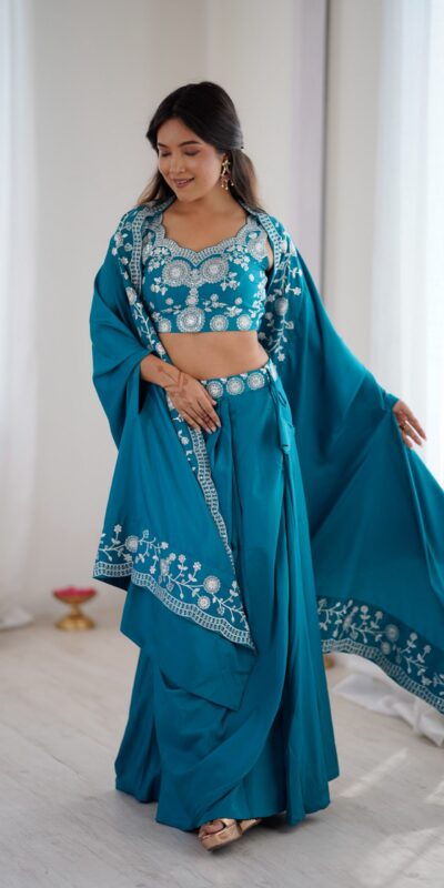 SP 73 Teal French Crep Silk Salwar Suit Perfect for Wedding, Party, Engagement, Baisakhi, Pongal – . Special Price ₹2149. Delivery 4-6 Working Days | Jump Suits, Salwar suit, Casual Suits, Creative suits, Designer Suits, Palazzo Suits, Party Wear Suits, Patiala Suits, Straight Suits