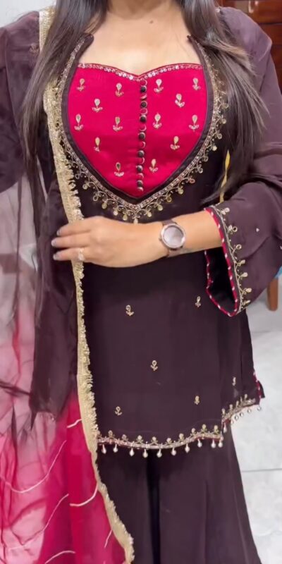 ZSR 3188 Wine French Crep Silk Salwar Suit Perfect for Wedding, Party, Engagement, Baisakhi, Pongal – . Special Price ₹2249. Delivery 4-6 Working Days | Jump Suits, Salwar suit, Casual Suits, Creative suits, Designer Suits, Palazzo Suits, Party Wear Suits, Patiala Suits, Straight Suits