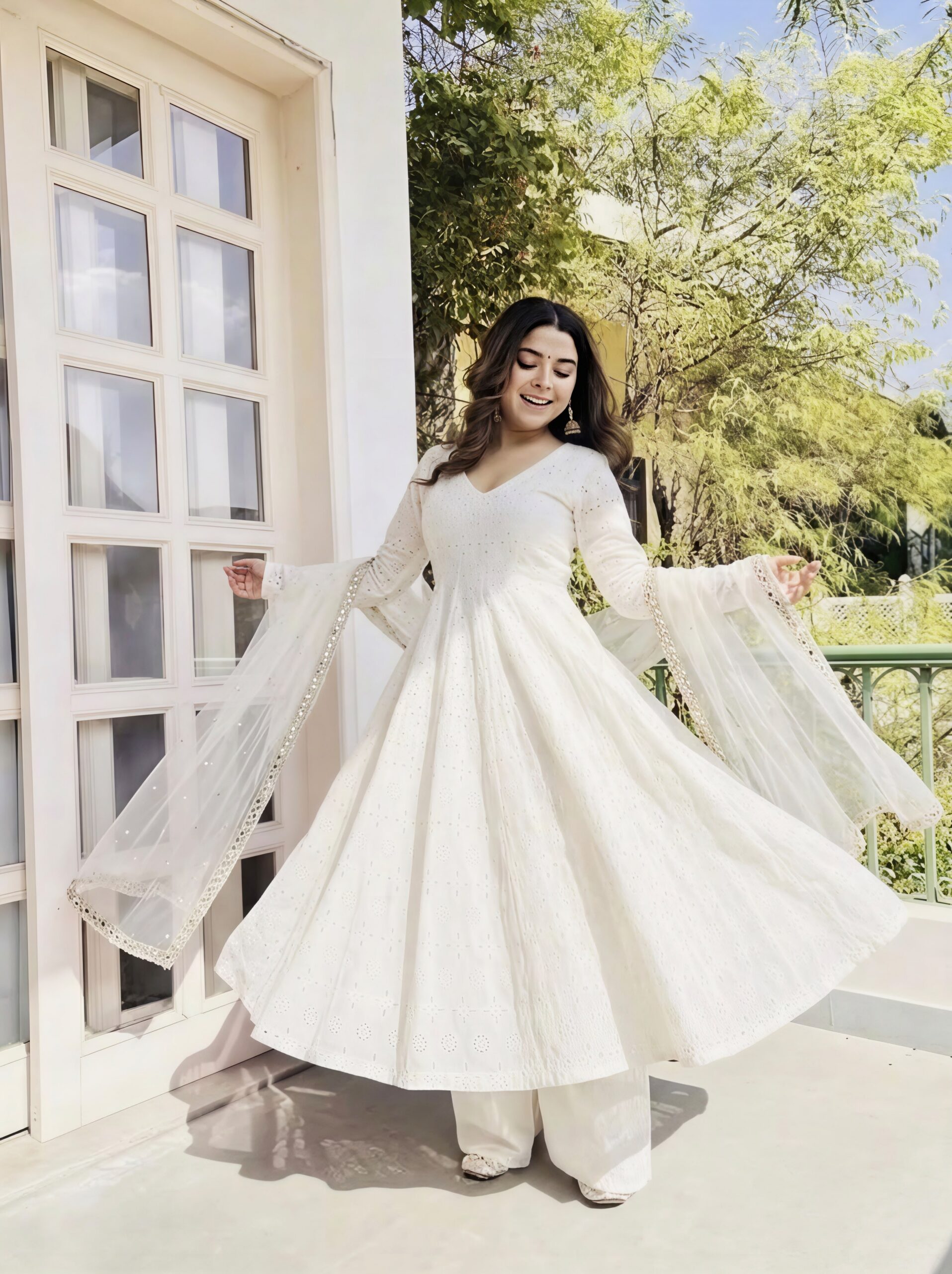 NSR 919 White Cotton Silk Digital Print & Embroidery Work Salwar Suit . Festive Deal ₹2399. Delivery 4-6 Working Days. Shop now. | Jump Suits, Salwar suit, Casual Suits, Creative suits, Designer Suits, Palazzo Suits, Party Wear Suits, Patiala Suits, Straight Suits
