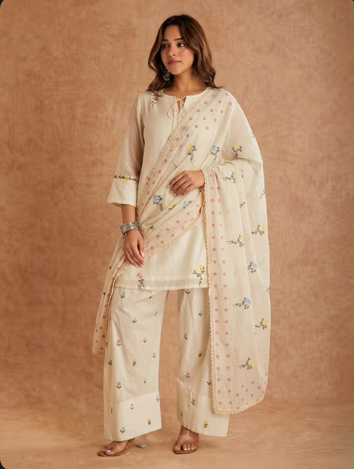 MF 513 in White Cotton Silk Digital Print & Embroidery Work Salwar Suit . Festive Deal ₹2149. Delivery 4-6 Working Days. Shop now. | Jump Suits, Salwar suit, Casual Suits, Creative suits, Designer Suits, Palazzo Suits, Party Wear Suits, Patiala Suits, Straight Suits