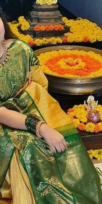 KPR 147 Yellow Soft Lichi Silk Saree with Lace Work & Lace Border. Introductory Price ₹1649. Delivery 4-6 Working Days. Shop now. | Sarees, Bollywood Sarees, Creative Sarees, Designer Sarees, Embroidered Sarees, Ethnic Saree, Modern Digital sarees, Party Wear Sarees
