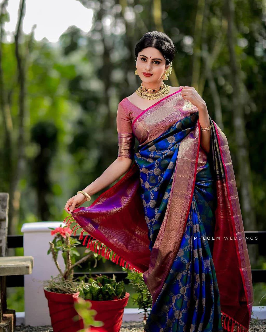 KPR 113 Royal Blue Soft Lichi Silk Saree with Lace Work & Lace Border. Introductory Price ₹1649. Delivery 4-6 Working Days. Shop now. | Sarees, Bollywood Sarees, Creative Sarees, Designer Sarees, Embroidered Sarees, Ethnic Saree, Modern Digital sarees, Party Wear Sarees