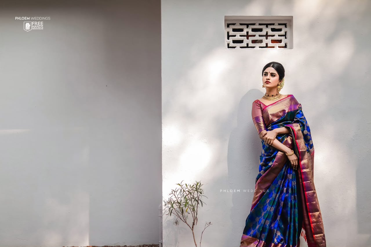 KPR 113 Royal Blue Soft Lichi Silk Saree with Lace Work & Lace Border. Introductory Price ₹1649. Delivery 4-6 Working Days. Shop now. | Sarees, Bollywood Sarees, Creative Sarees, Designer Sarees, Embroidered Sarees, Ethnic Saree, Modern Digital sarees, Party Wear Sarees