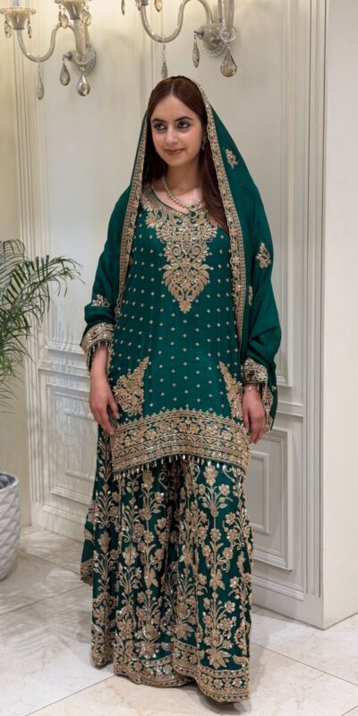 KF 1733 Teal Faux Georgette Salwar Suit with Mirror Work & Embroidery Work. Get it for ₹2849. Delivery 4-6 Working Days. Shop now. | Jump Suits, Salwar suit, Casual Suits, Creative suits, Designer Suits, Palazzo Suits, Party Wear Suits, Patiala Suits, Straight Suits