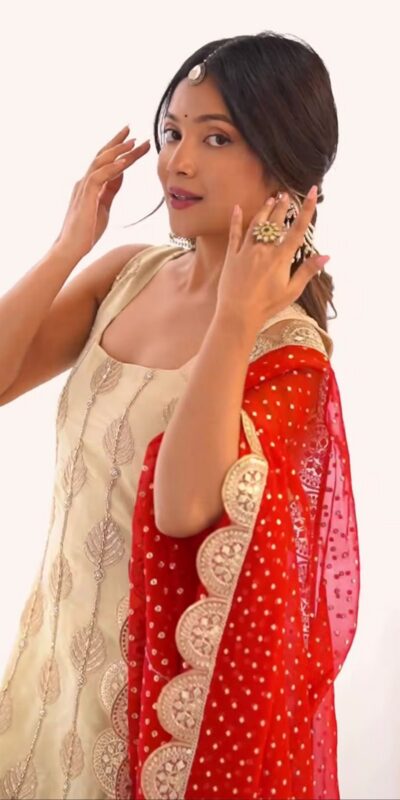 ND 5042 Off White in Color Natural Crepe Embroidery Work Salwar Suit . Affordable Price ₹2249. Delivery 4-6 Working Days. Shop now. | Jump Suits, Salwar suit, Casual Suits, Creative suits, Designer Suits, Palazzo Suits, Party Wear Suits, Patiala Suits, Straight Suits