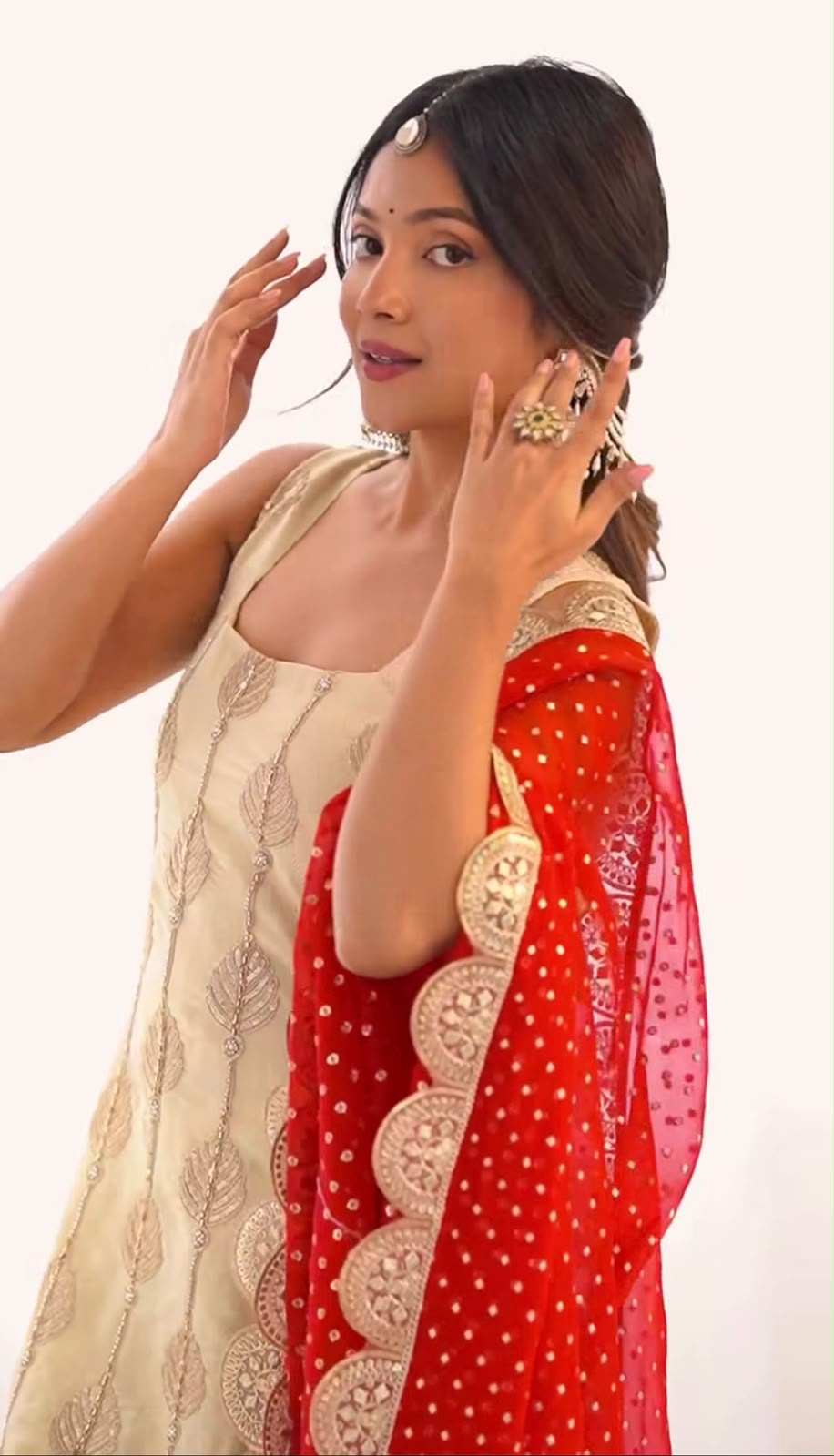 ND 5042 Off White in Color Natural Crepe Embroidery Work Salwar Suit . Affordable Price ₹2249. Delivery 4-6 Working Days. Shop now. | Jump Suits, Salwar suit, Casual Suits, Creative suits, Designer Suits, Palazzo Suits, Party Wear Suits, Patiala Suits, Straight Suits